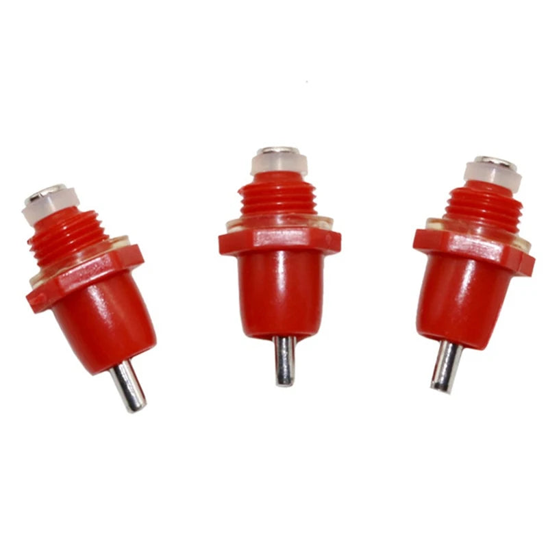 Chicken Waterer Nipple Drinkers Quail Pigeon Bird Waterer Nipples Automatic Waters Spring Type Poultry Farming Equipment Tools