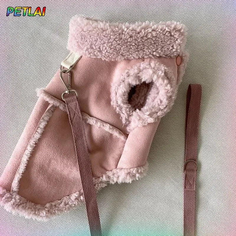 Designer Dog Vest Jacket | Luxury Soft Coat for Small & Medium Dogs
