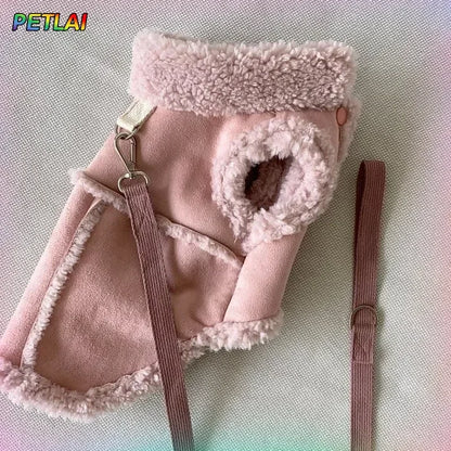 Designer Dog Vest Jacket | Luxury Soft Coat for Small & Medium Dogs