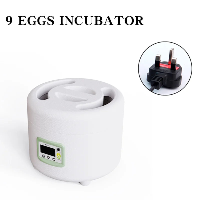9 Eggs Incubator Simple operation Chicken, Duck and Bird Incubator Small household intelligent incubator