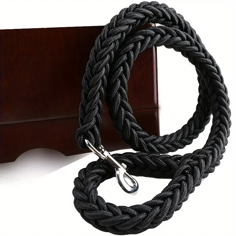 Large Dog Strong Dog Leash, Durable Braided Dog Leash for Effective Training and Comfortable Walking