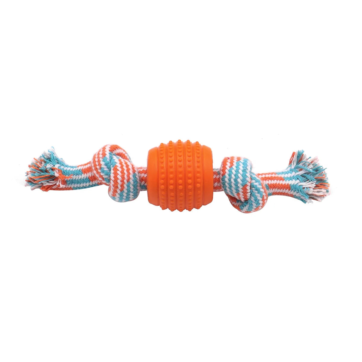 Pet Rope Chew Toy, Rope Toy for Dog Teeth Cleaning, Bite Resistant String Ball Play Toy, Entertainment Toy, 1PC