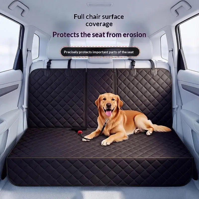 Dog Cat Car Seat Cover Waterproof Protective Mat Carrier Cushion for Pets on Holiday Road Trips