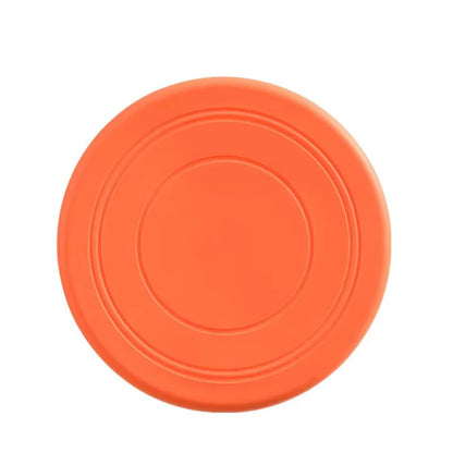 Durable Dog Frisbee Toy | Soft Rubber Flying Disc for Fetch & Training