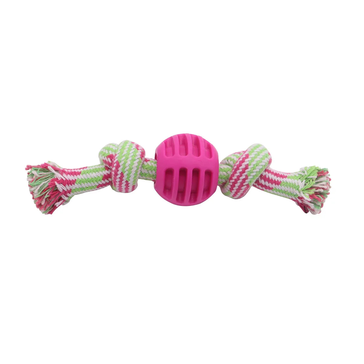 Pet Rope Chew Toy, Rope Toy for Dog Teeth Cleaning, Bite Resistant String Ball Play Toy, Entertainment Toy, 1PC