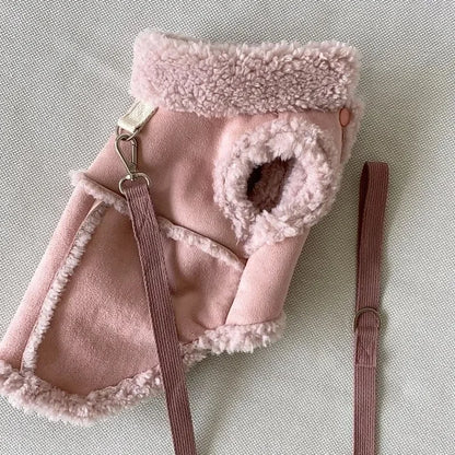 Designer Dog Vest Jacket | Luxury Soft Coat for Small & Medium Dogs