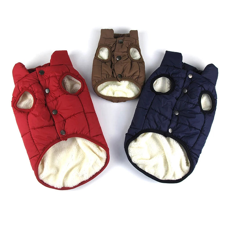 Warm Winter Dog Coat | Cozy Christmas Jacket for Small Dogs & Chihuahuas