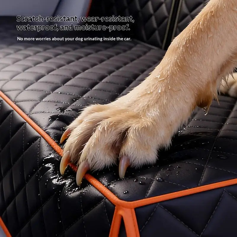 Dog Cat Car Seat Cover Waterproof Protective Mat Carrier Cushion for Pets on Holiday Road Trips