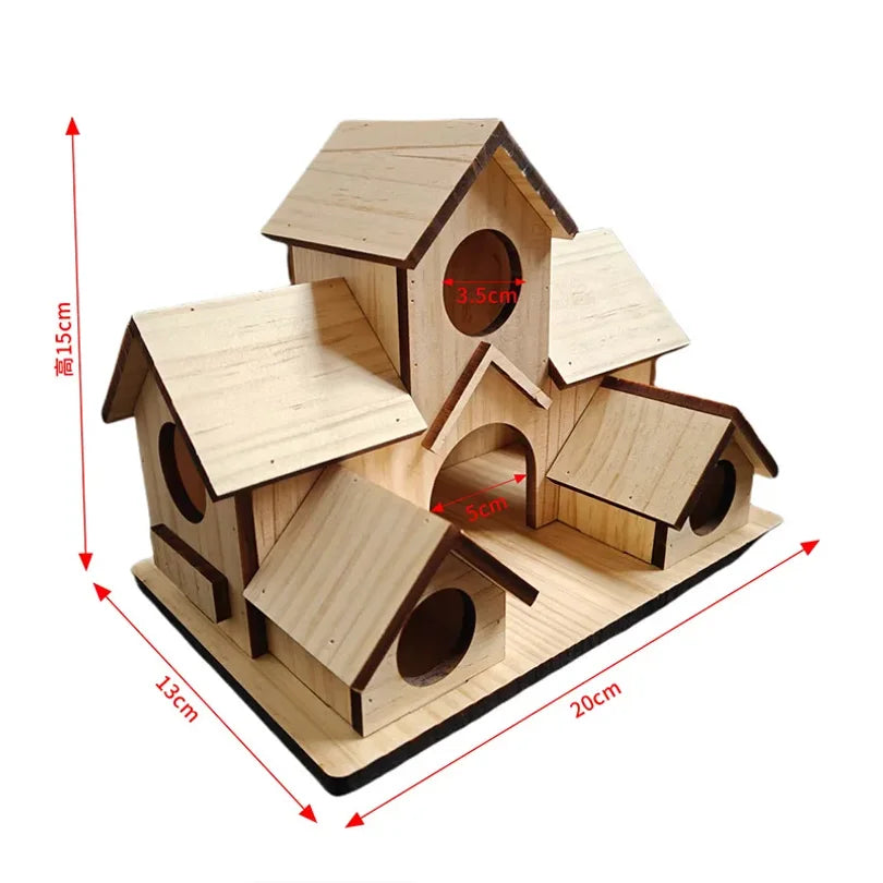 Bird Houses Bird Room Large Bird House for Garden Courtyard Backyard Decor Finch Bluebird Cardinals Handmade Humming Wholesale
