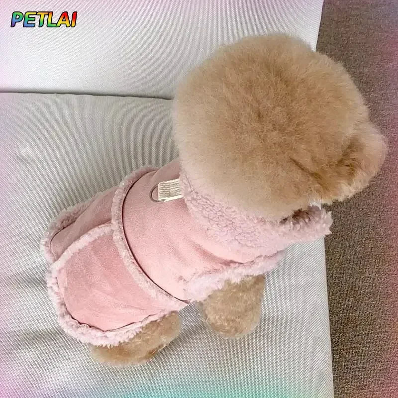 Designer Dog Vest Jacket | Luxury Soft Coat for Small & Medium Dogs