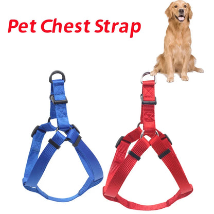 Dog Harness Dog Vest Strap Adjustable Triangular Breathable Nylon Harness Dogs Puppy Cats Pet Supplies