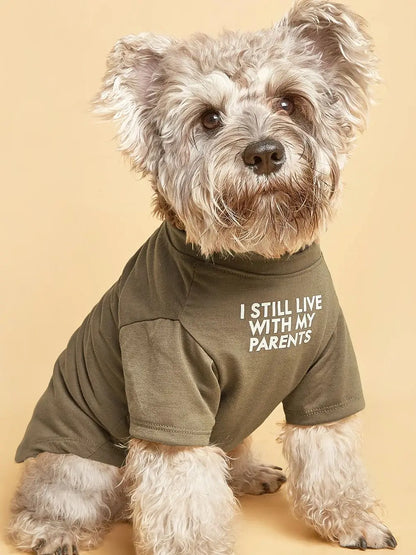 Cute Dog T-Shirt | Breathable Soft Pullover for Small & Medium Dogs