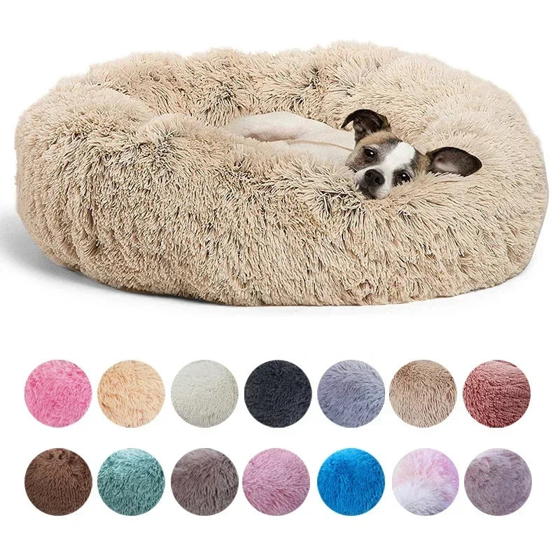 Super Soft Round Pet Bed | 6 Sizes for Large, Medium & Small Dogs and Cats