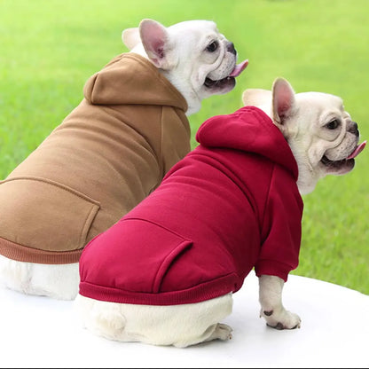 Pet Dog Clothes For Small Dogs Clothing Warm Clothing for Chihuahua Coat Puppy Outfit Pet Clothes for French Bulldog Hoodies
