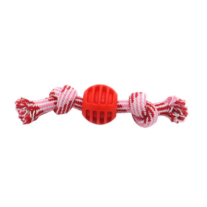 Pet Rope Chew Toy, Rope Toy for Dog Teeth Cleaning, Bite Resistant String Ball Play Toy, Entertainment Toy, 1PC