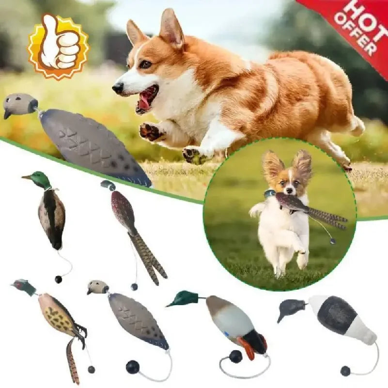 Simulation Mallard Duck Decoy Dog Training For Training Dogs Relaxing Pet Hunting Decoy Bite Resistant Dog Chew