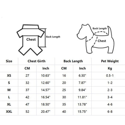 Pet Dog Clothes For Small Dogs Clothing Warm Clothing for Chihuahua Coat Puppy Outfit Pet Clothes for French Bulldog Hoodies