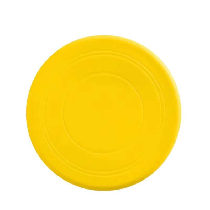 Durable Dog Frisbee Toy | Soft Rubber Flying Disc for Fetch & Training