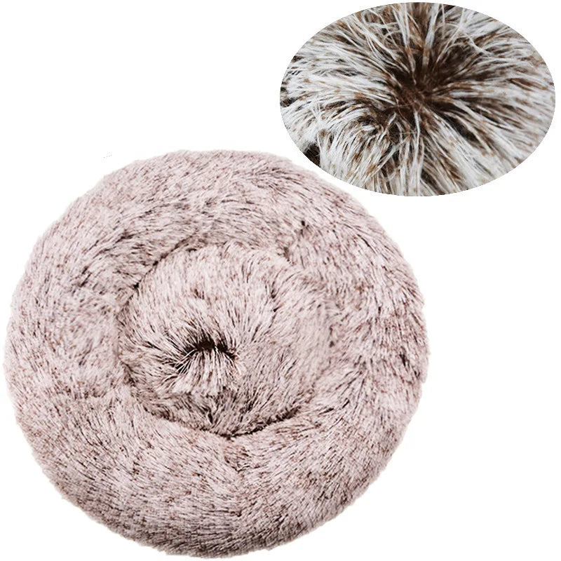 Super Soft Round Pet Bed | 6 Sizes for Large, Medium & Small Dogs and Cats