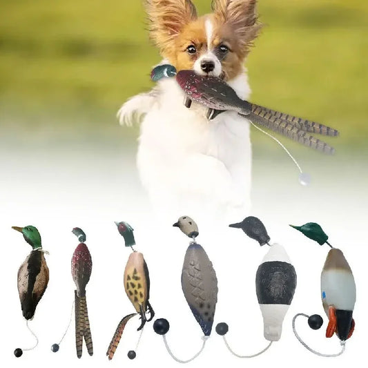 Simulation Mallard Duck Decoy Dog Training For Training Dogs Relaxing Pet Hunting Decoy Bite Resistant Dog Chew