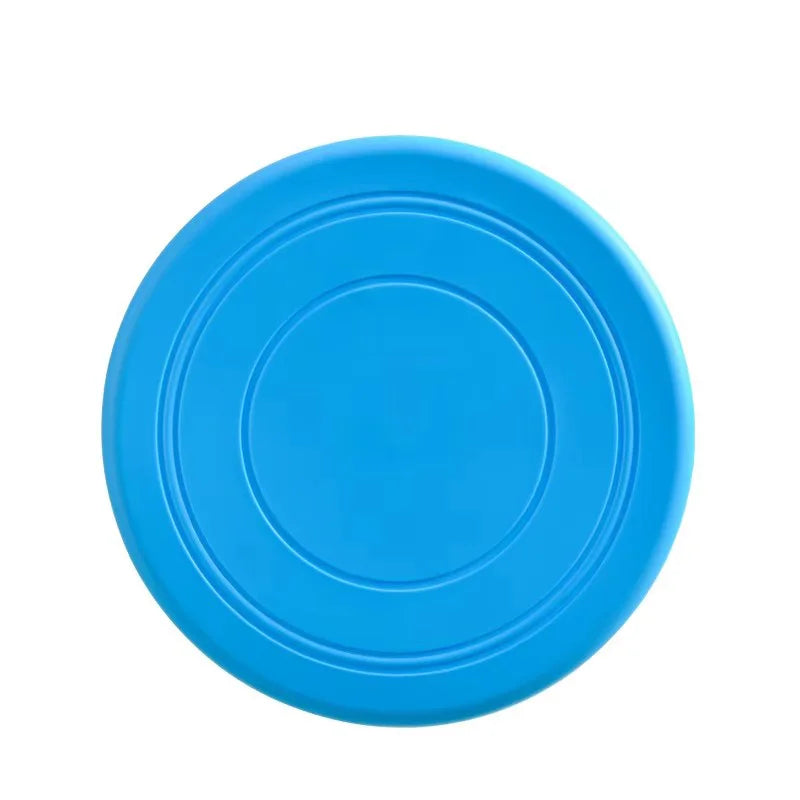 Durable Dog Frisbee Toy | Soft Rubber Flying Disc for Fetch & Training