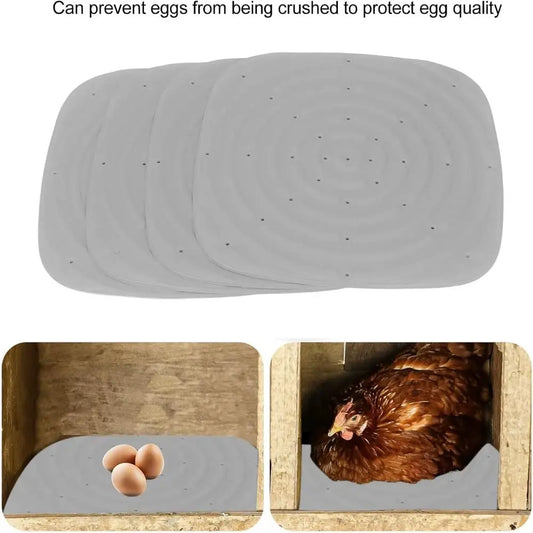New Washable Chicken Nest Mats Reusable Convenient Nesting Pads Nesting Box Liners for Chicken Coop Accessories