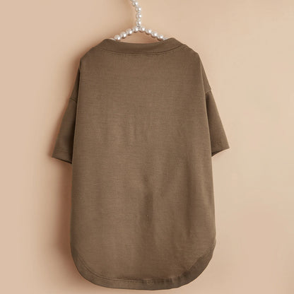 Cute Dog T-Shirt | Breathable Soft Pullover for Small & Medium Dogs