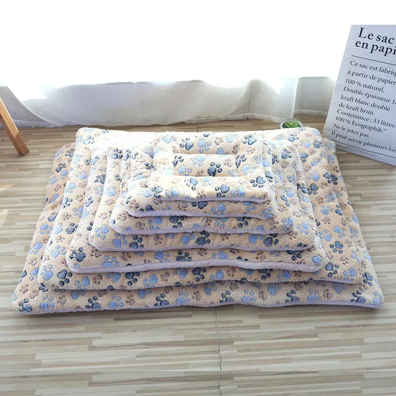 Double-Sided Pet Mat | Soft Plush Sleeping Bed for Cats & Small Dogs