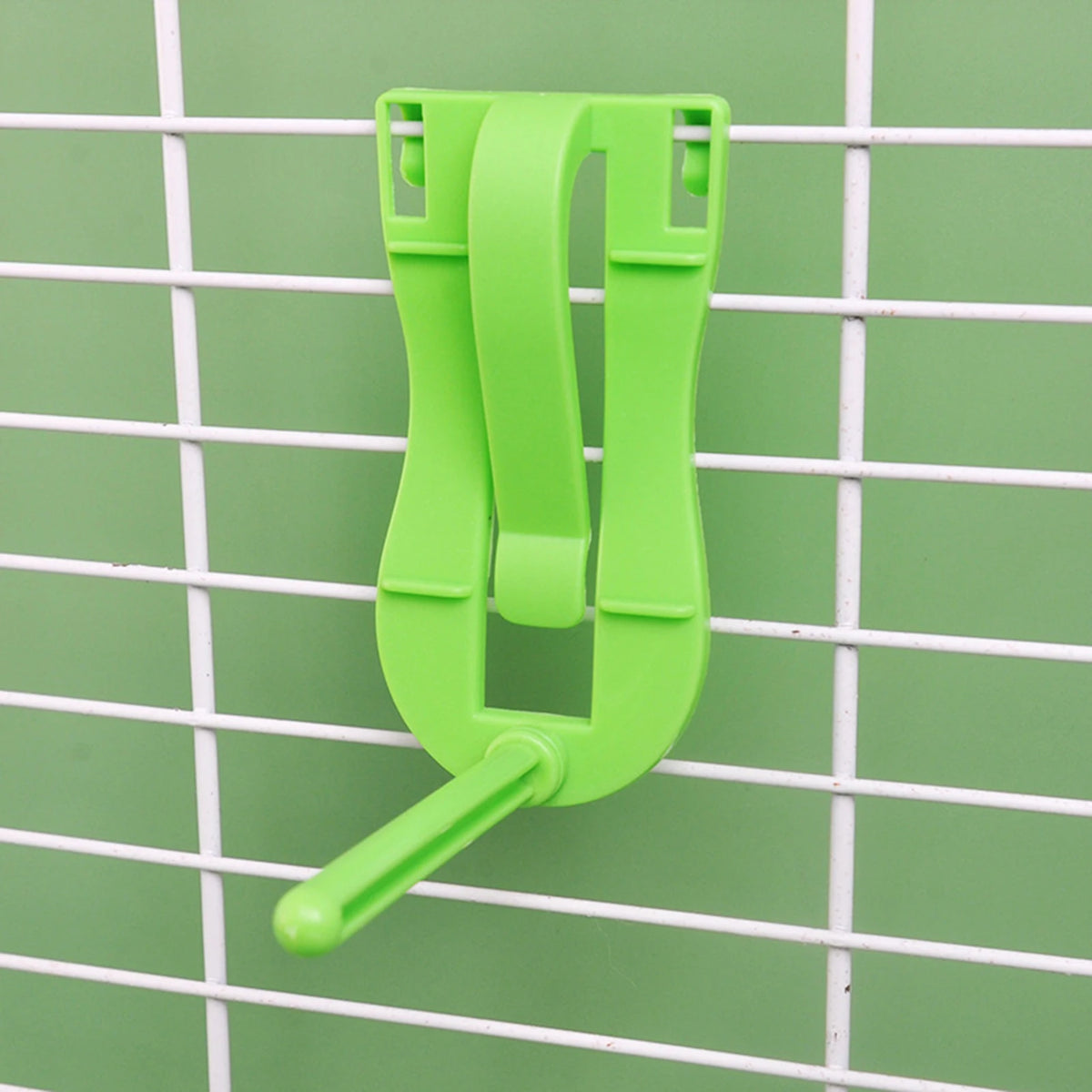 Bird Vegetable Clip Plastic Bird Perch With Food Clip Plastic Durable Bird Feeding Hanger Clip Suitable For Cage Or Play Stand