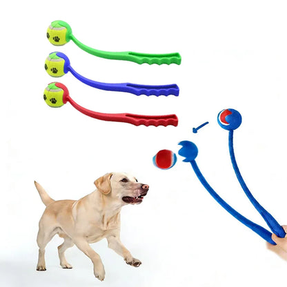 Dog Tennis Ball Launcher – Interactive Fetch Toy