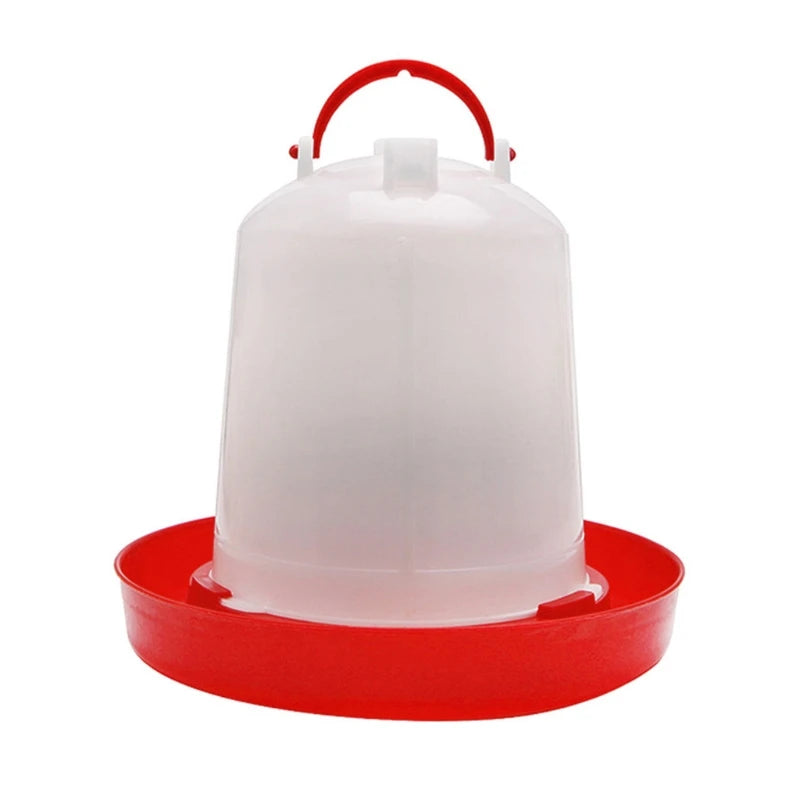 1.5L 2.5L Chook Chicken Feeder Drinker Poultry Aviary Automatic Feeder Waterer Drinker Farm Home Chick Drinking Tool