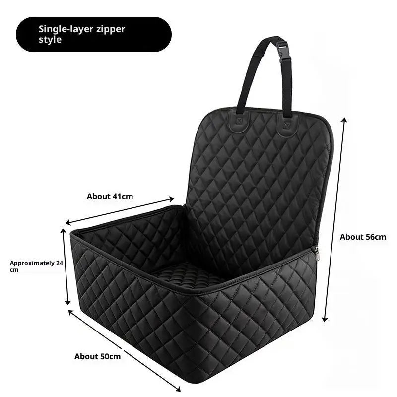 Dog Cat Car Seat Cover Waterproof Protective Mat Carrier Cushion for Pets on Holiday Road Trips